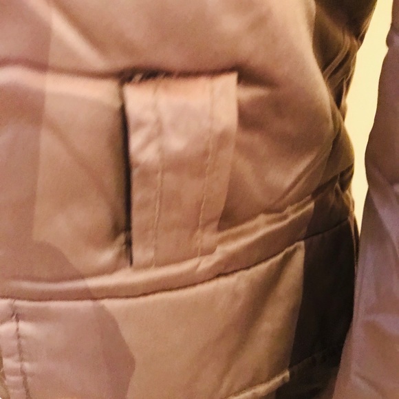 Zara Parka Jacket Faux Fur Collar Size Small - Picture 9 of 9